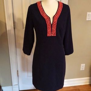 Lilly Pulitzer navy stretch dress size 10